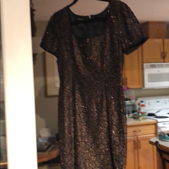 Chaudry beaded designer dress - Picture 1 of 8